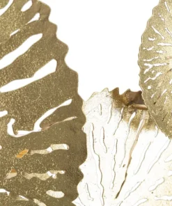 Applique murale géométrique avec 2 points lumineux couleur vive