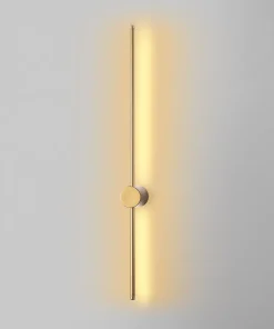 Applique murale moderne Benu H91cm Métal Or