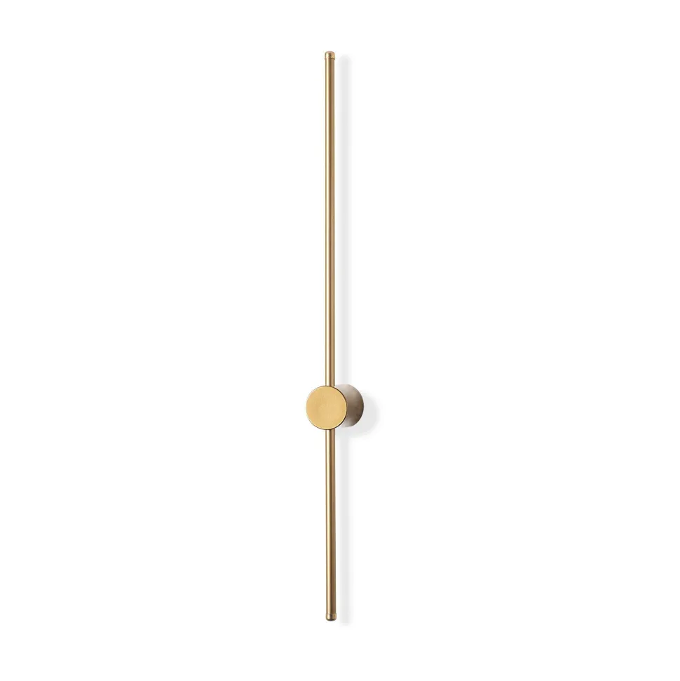 Applique murale moderne Benu H91cm Métal Or