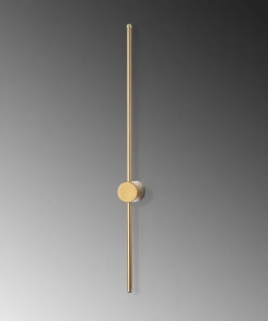 Applique murale moderne Benu H91cm Métal Or