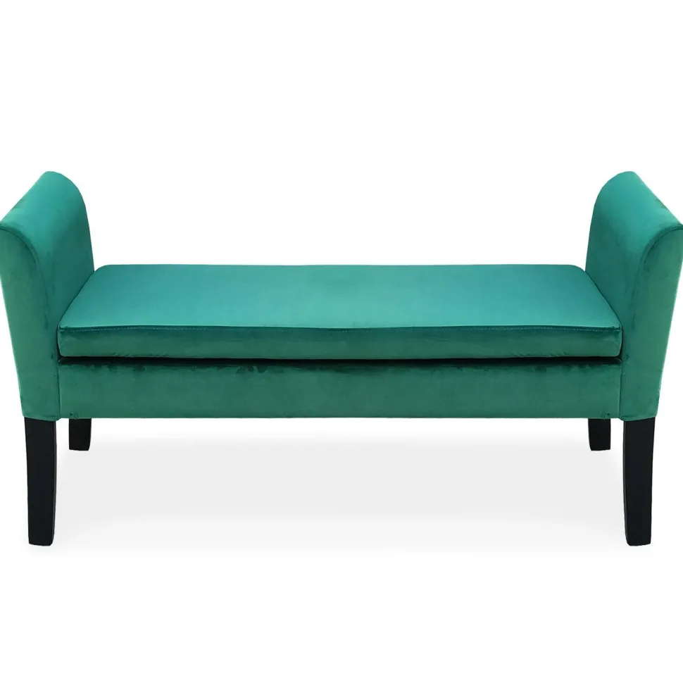 Banc coffre Idor Velours Vert