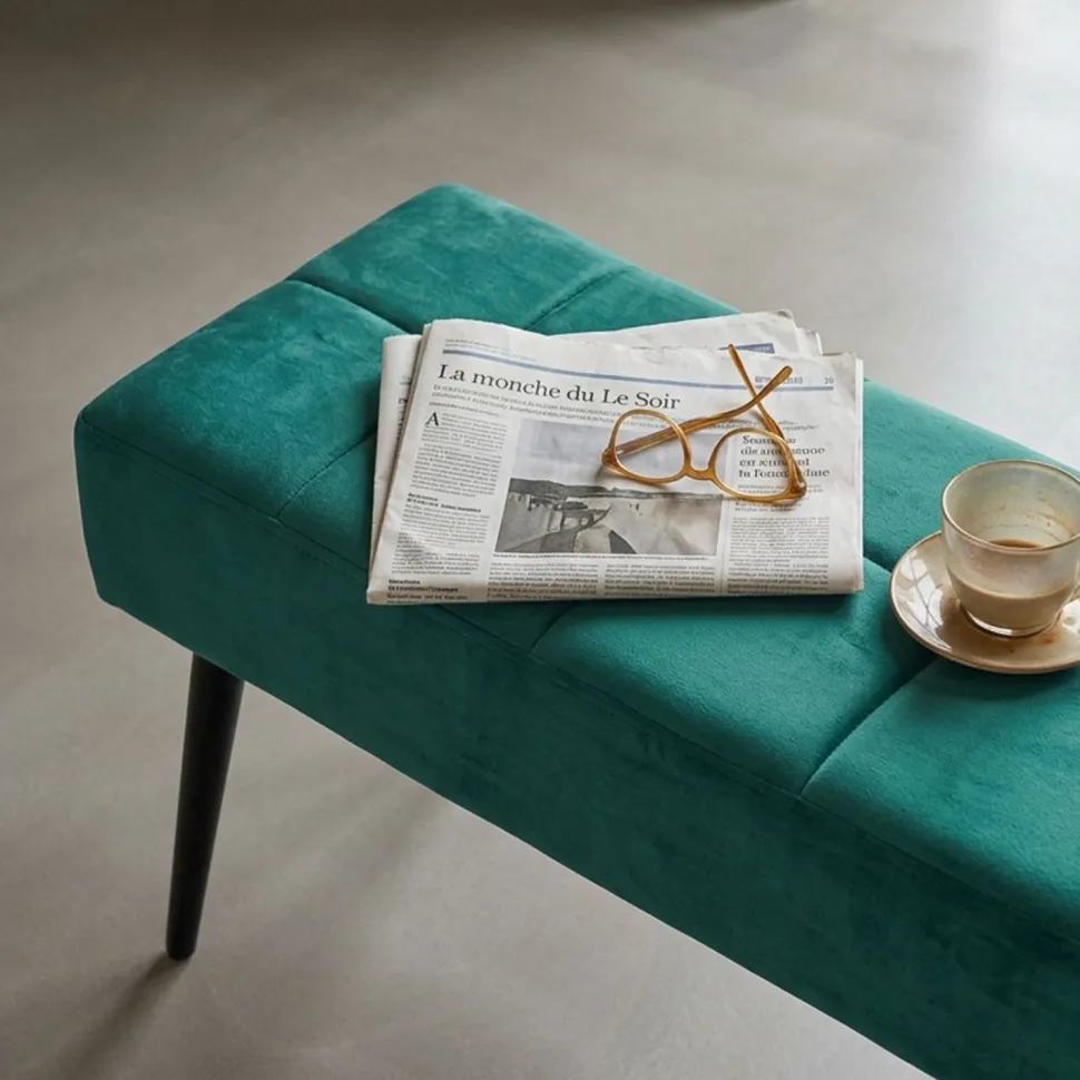 Banquette Vanina Velours Vert
