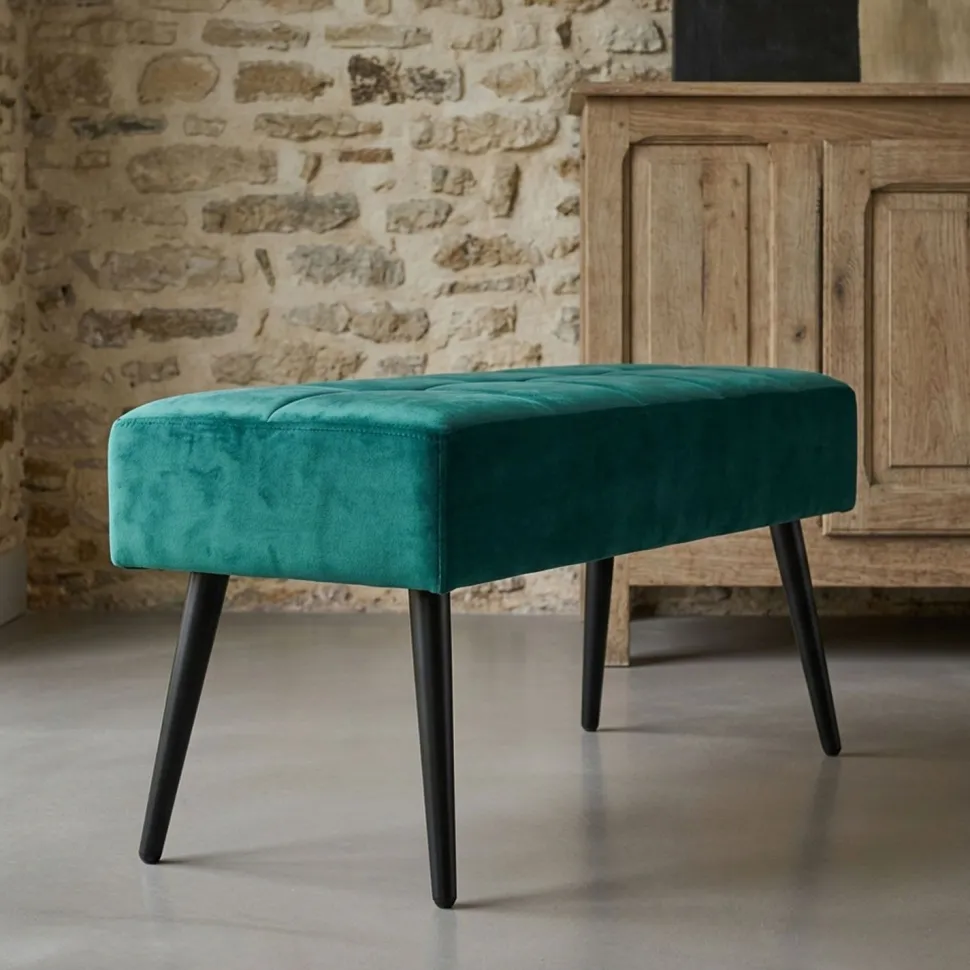 Banquette Vanina Velours Vert