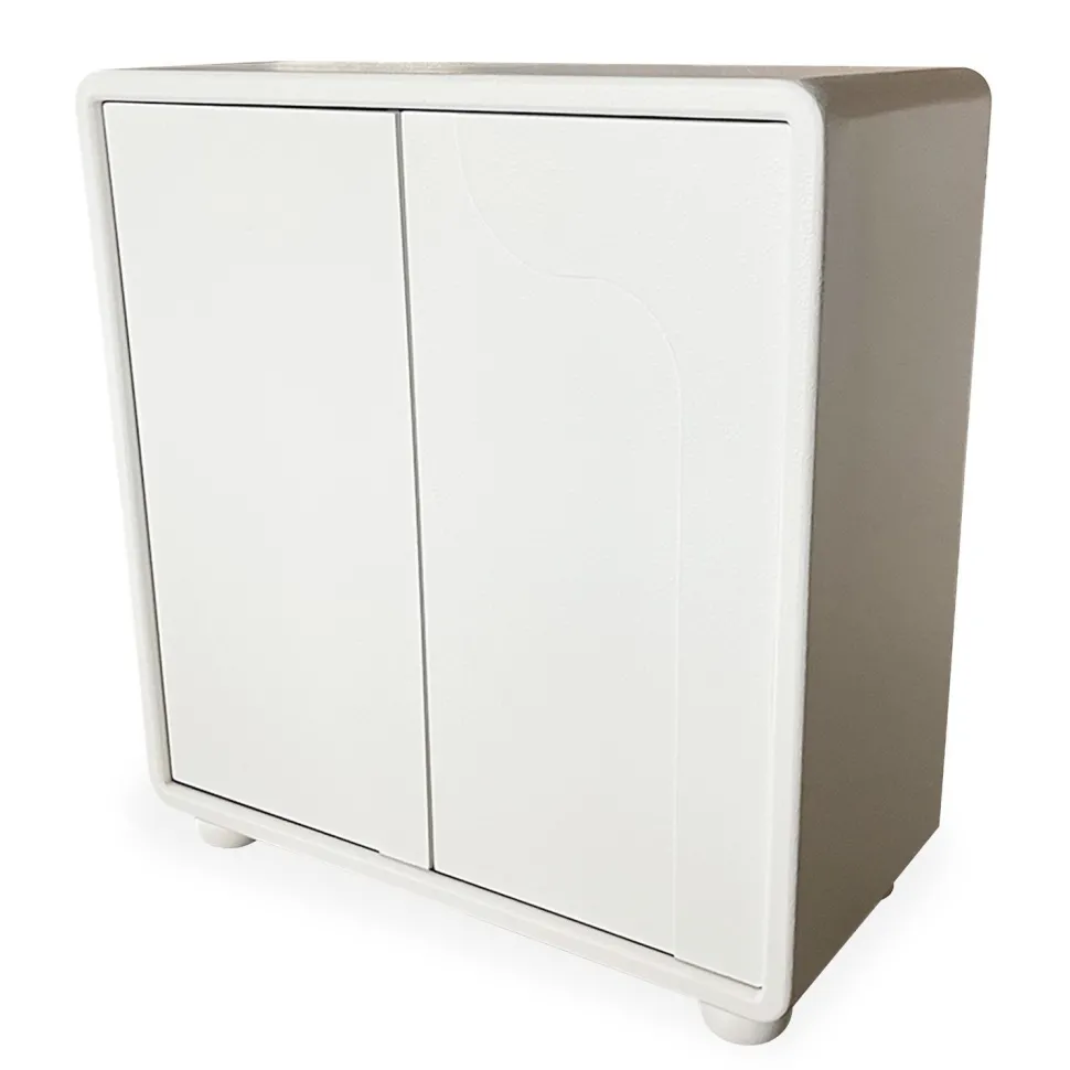 Buffet armoire de rangement design Valone L80cm Blanc