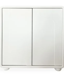 Buffet armoire de rangement design Valone L80cm Blanc