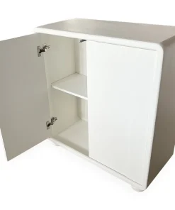 Buffet armoire de rangement design Valone L80cm Blanc