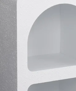 Buffet Navalor L130cm design arches style troglodyte Blanc