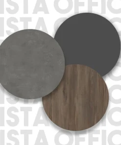 Bureau Harvey Bois Naturel et Gris