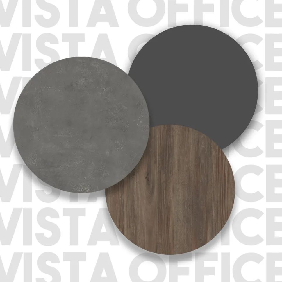 Bureau Harvey Bois Naturel et Gris