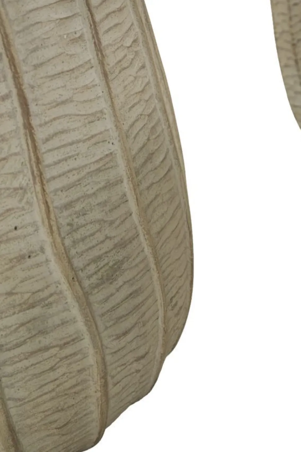 Cache-pot 3 pcs texture naturelle beige