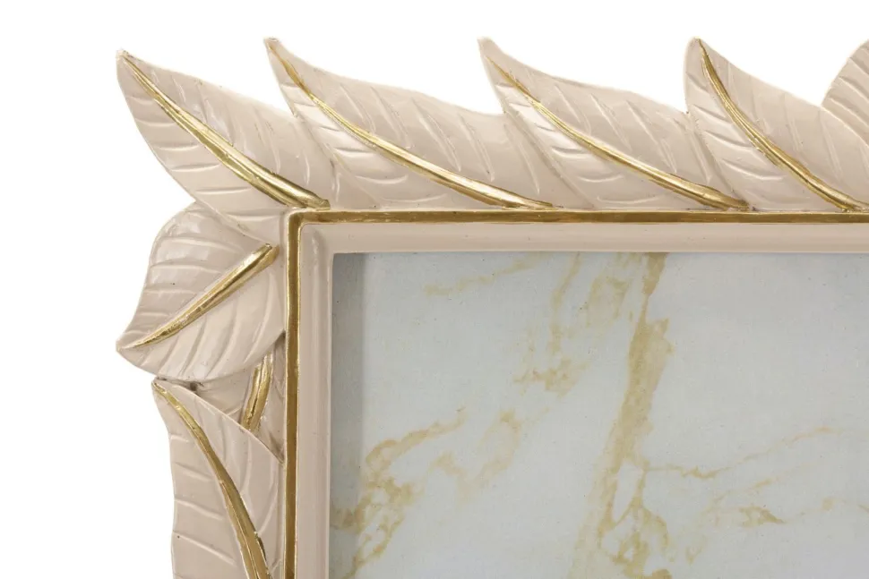 Cadre Leaffy Feuille d'or