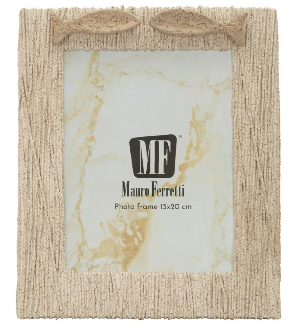 Cadre photo compact en bois beige