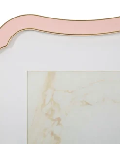 Cadre photo Margot finition rose pastel