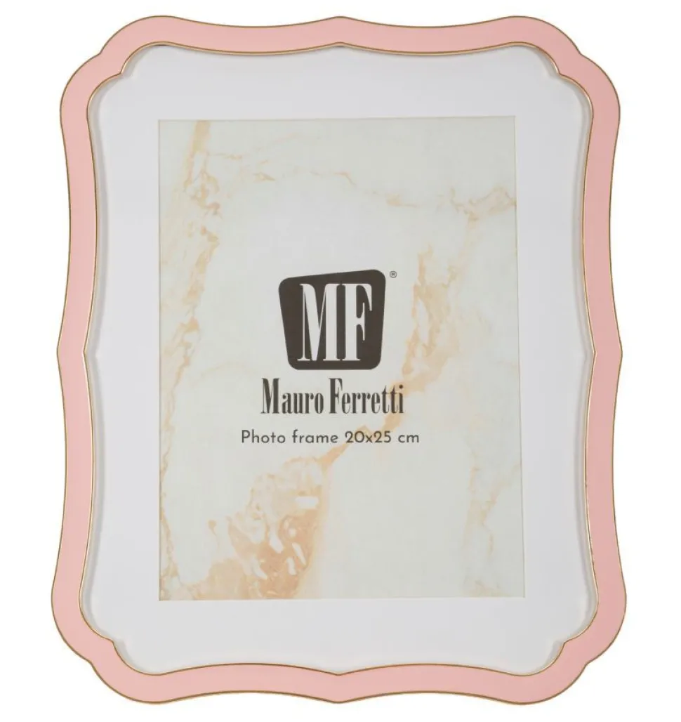Cadre photo Margot finition rose pastel
