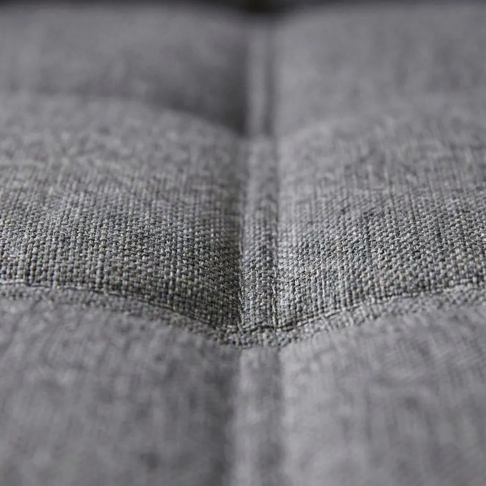 Canapé 3 places Scandinave Zentao Tissu Gris Clair