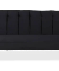 Canapé convertible clic-clac Olympia Velours Noir