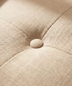 Canapé convertible clic-clac scandinave Slow Tissu Beige