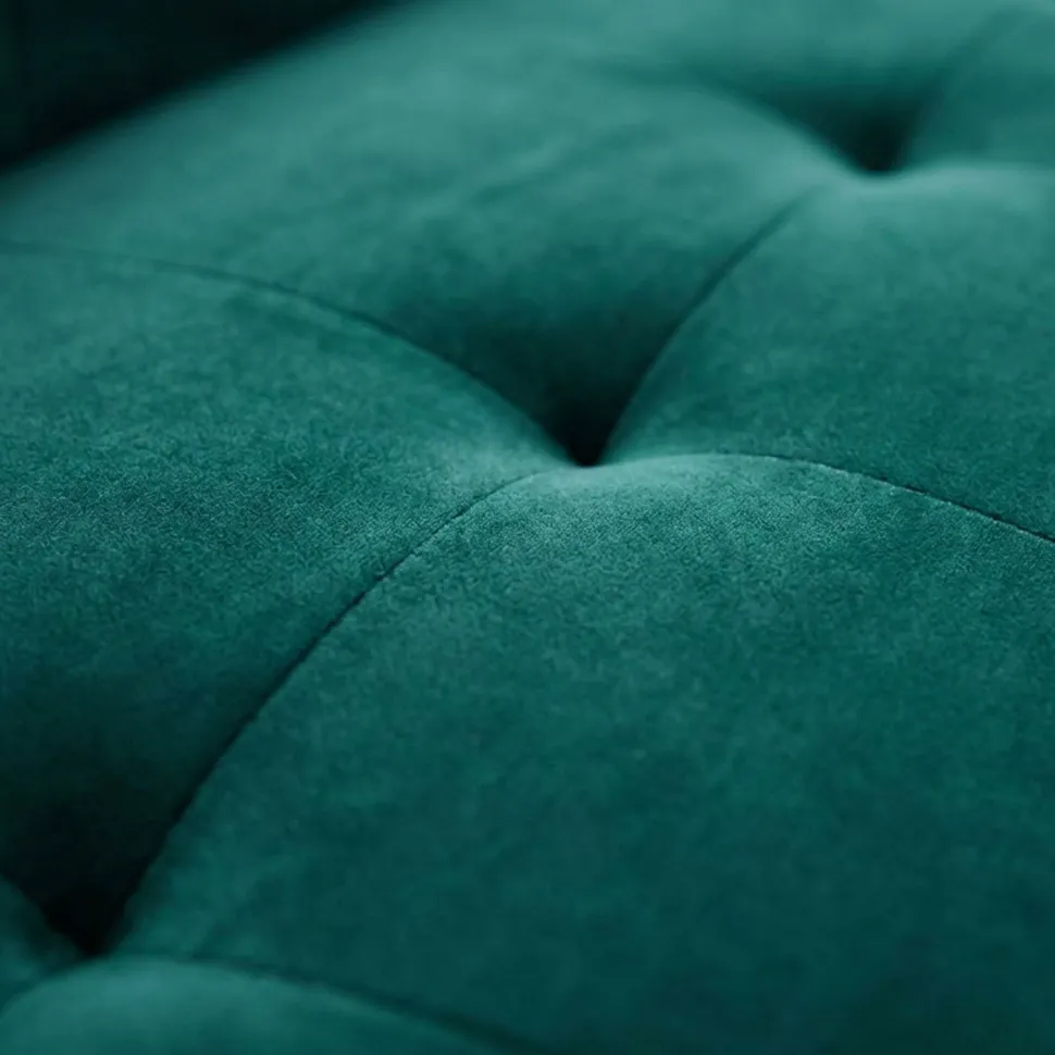Canapé convertible clic-clac scandinave Slow Velours Vert