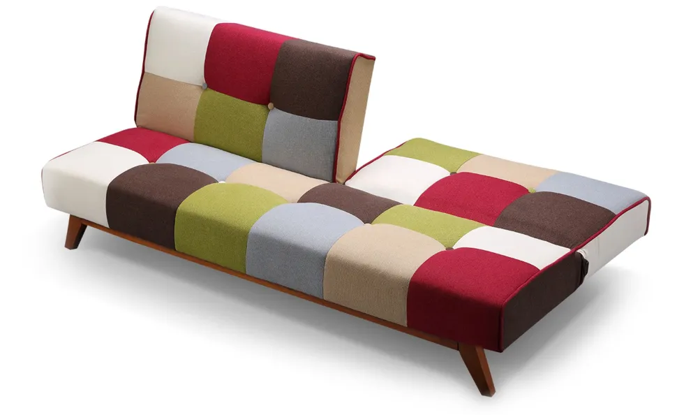 Canapé convertible clic-clac scandinave Yazu Multicolore