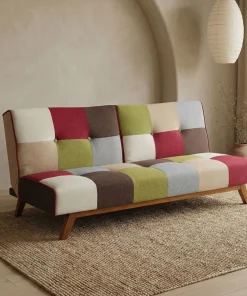 Canapé convertible clic-clac scandinave Yazu Multicolore