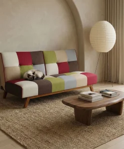 Canapé convertible clic-clac scandinave Yazu Multicolore