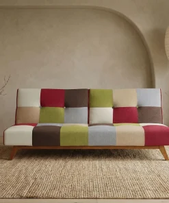 Canapé convertible clic-clac scandinave Yazu Multicolore