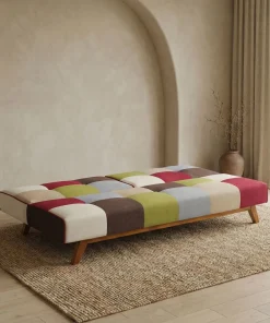 Canapé convertible clic-clac scandinave Yazu Multicolore