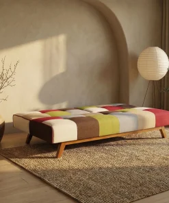 Canapé convertible clic-clac scandinave Yazu Multicolore