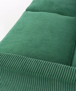 Canapé convertible clic-clac Refresha Velours Vert
