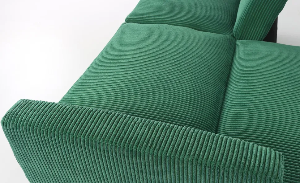 Canapé convertible clic-clac Refresha Velours Vert
