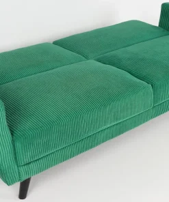 Canapé convertible clic-clac Refresha Velours Vert