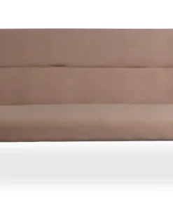 Canapé convertible clic-clac Roberto 3 places Velours Taupe