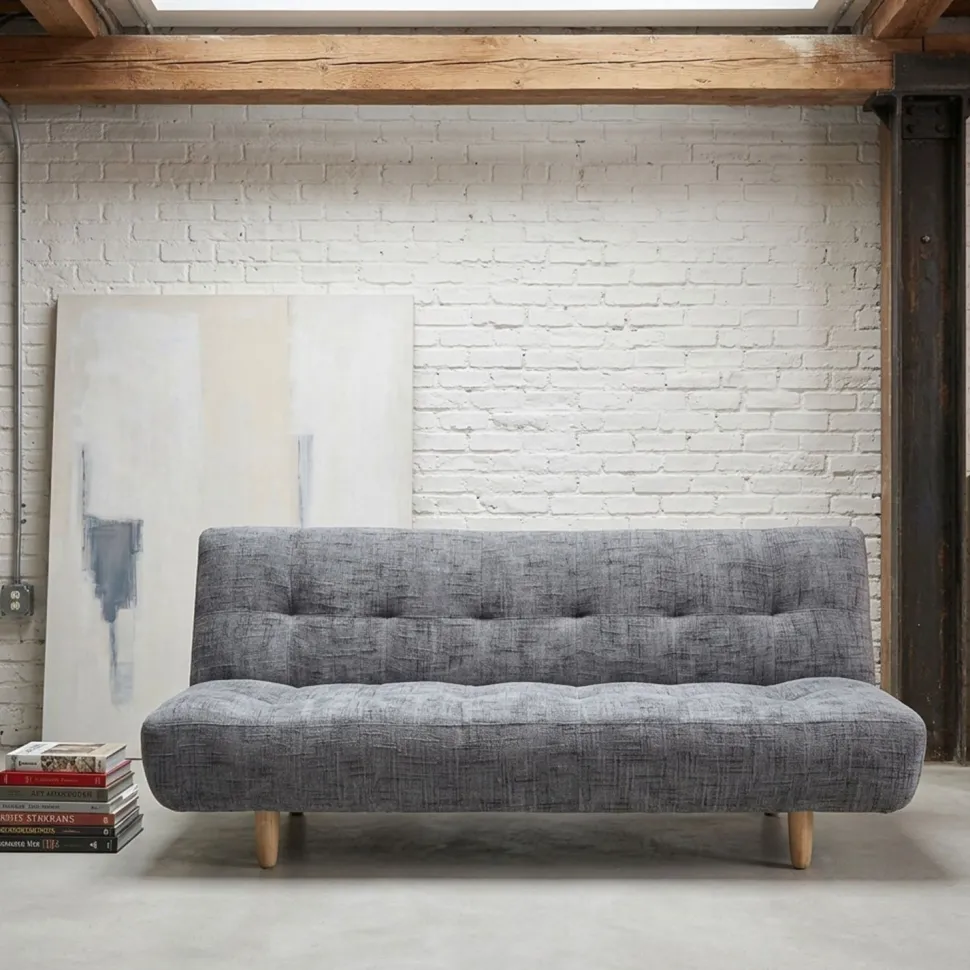 Canapé convertible scandinave 3 places Urban Gris