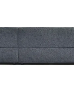 Canapé d'angle réversible moderne Larry Tissu bouclette Gris
