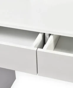 Coiffeuse avec miroir LED Talisma L80cm Blanc
