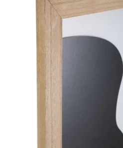 Décoration murale en bois 3D multicolore géométrique abstraite M.D.F