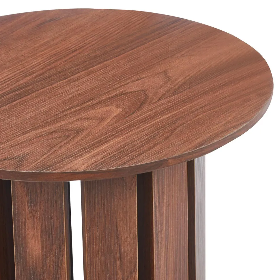 Ensemble de 2 tables basses Annabel Bois Noisette