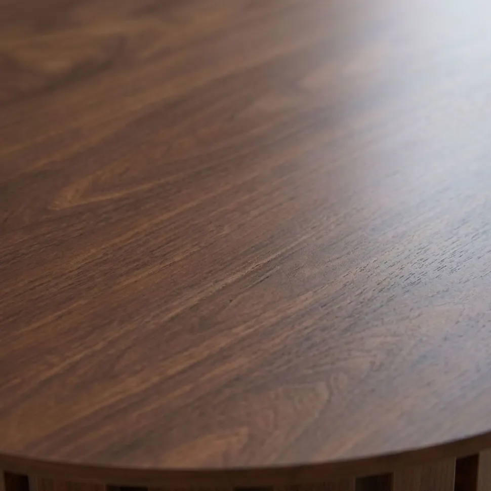 Ensemble de 2 tables basses Annabel Bois Noisette