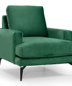 Fauteuil Narchis Velours Vert