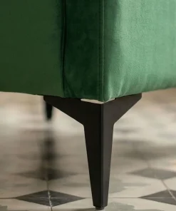 Fauteuil Narchis Velours Vert