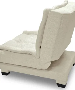 Fauteuil transformable en banquette Lefkada Tissu texturé Beige