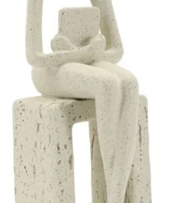 Figurine Single Stons en résine Beige