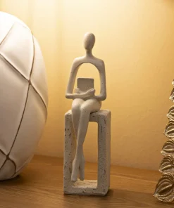 Figurine Single Stons en résine Beige