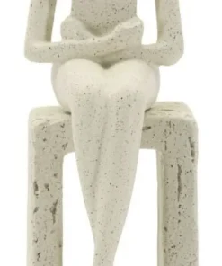 Figurine Single Stons en résine Beige