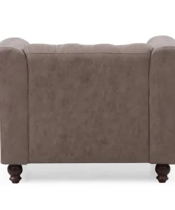 Grand fauteuil Chesterfield Vintage
