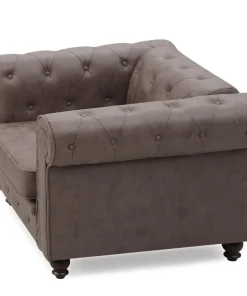 Grand fauteuil Chesterfield Vintage