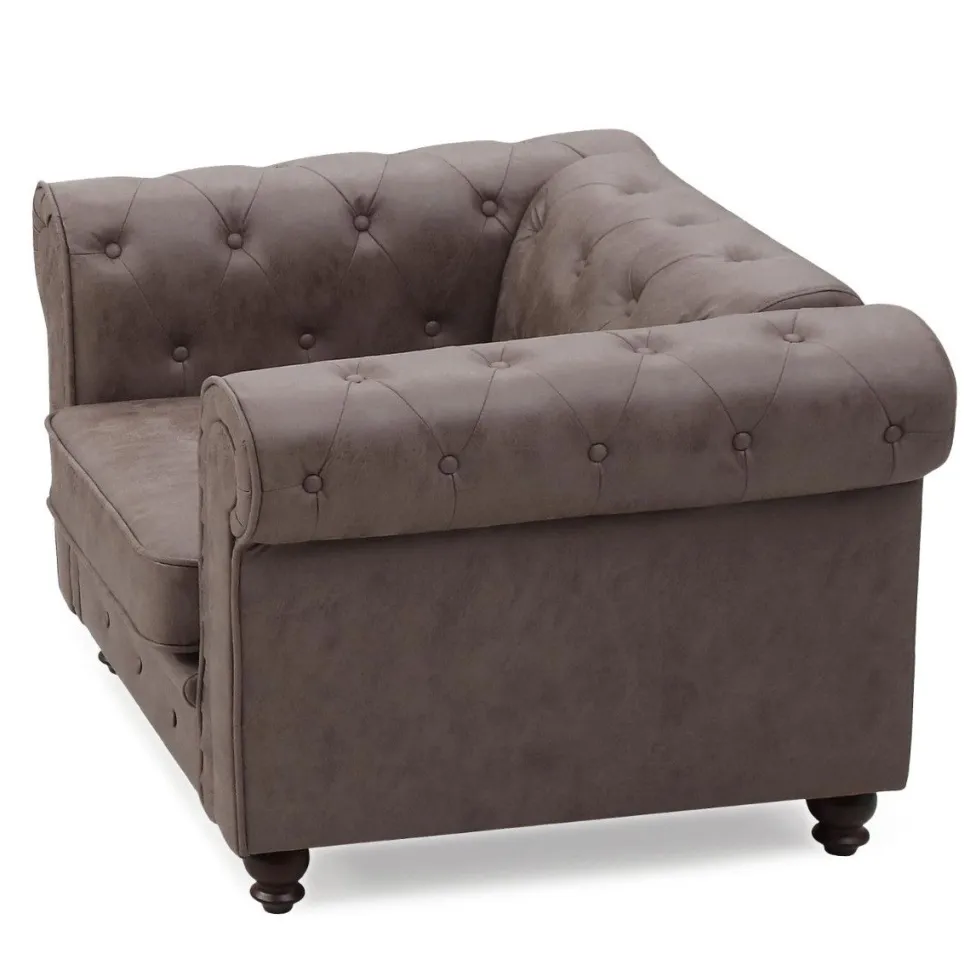 Grand fauteuil Chesterfield Vintage