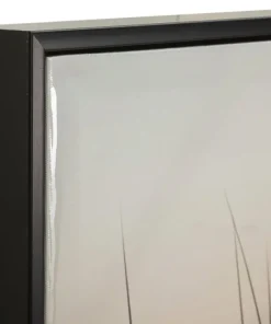 Impression sur toile paysage marin cadre noir
