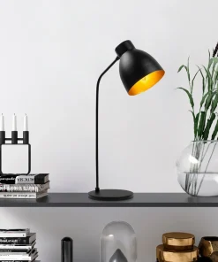 Lampe à poser Mahel H60cm Métal Noir