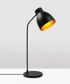 Lampe à poser Mahel H60cm Métal Noir